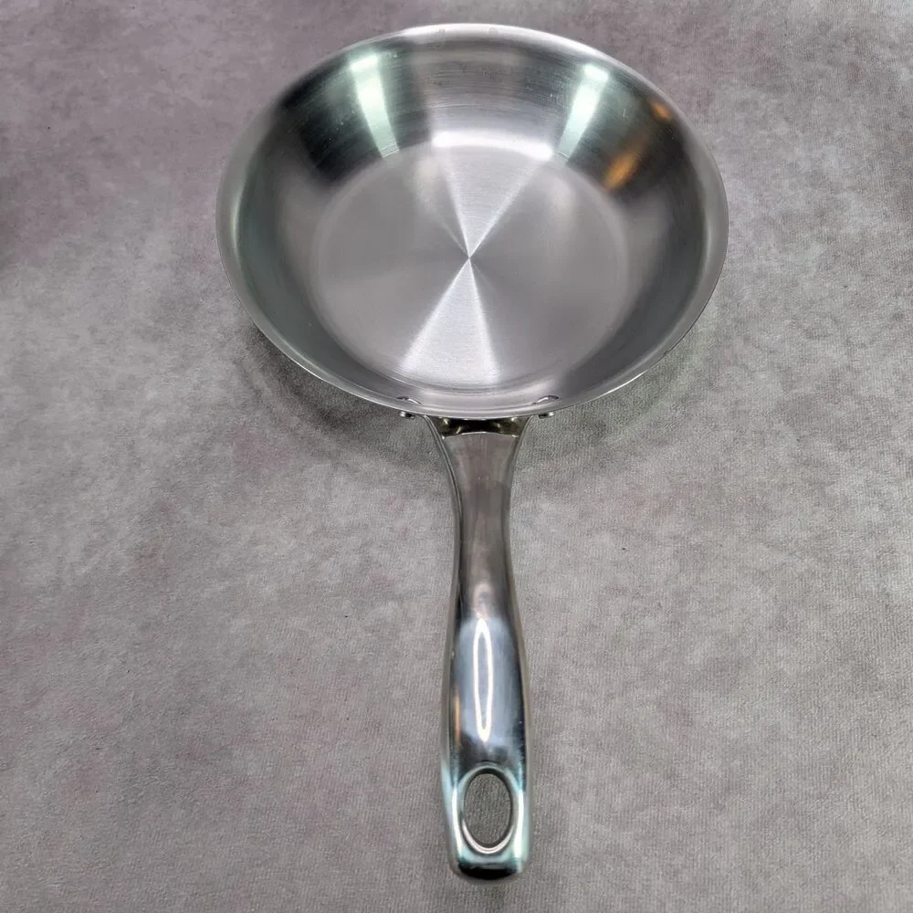 Tramontina 18/10 Stainless Steel Cookware Set 2 Qt Saucepan Skillet Frying Pan